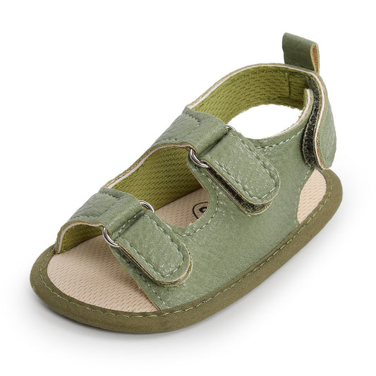 Summer Strap Sandals in Olive