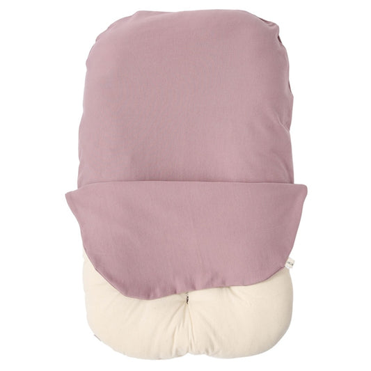 Cotton Baby Lounger with Removable Cover in Pink