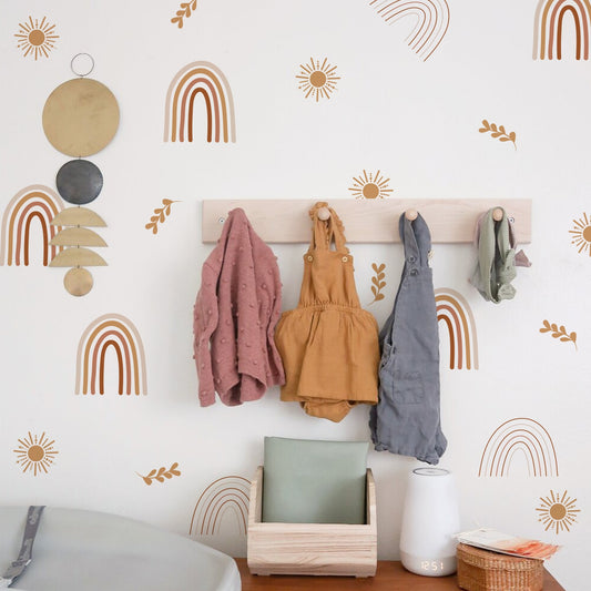 Nursery Wall Decals | Rainbows & Suns