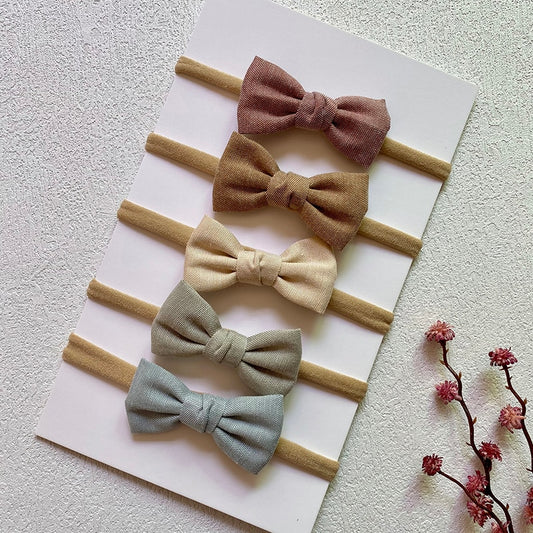 5 Piece Elastic Bow Set - Style 1