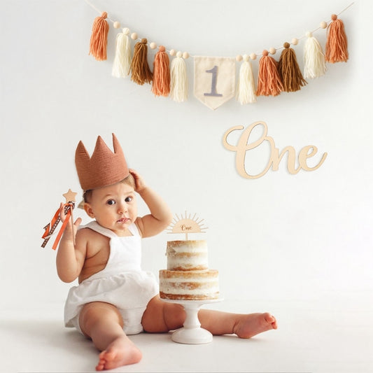 5 Piece Birthday Party Set - Neutrals