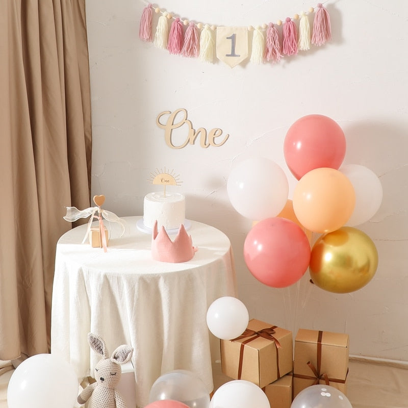 5 Piece Birthday Party Set - Pink