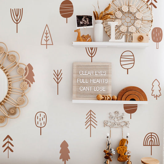 Nursery Wall Decals | Blush Forest