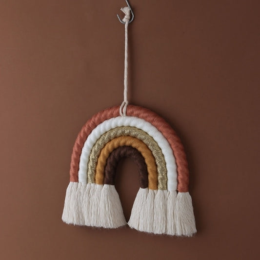 Macrame Rainbow Wall Hanging - Neutral 2