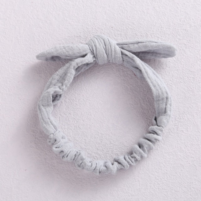 Bow Knot Cotton Headband