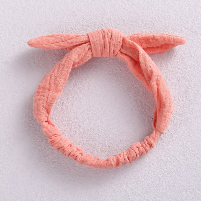 Bow Knot Cotton Headband