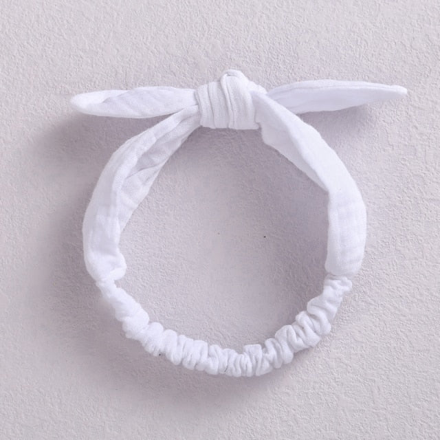 Bow Knot Cotton Headband