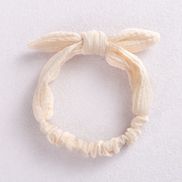 Bow Knot Cotton Headband