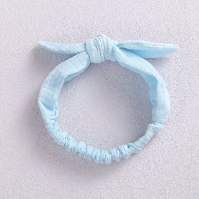 Bow Knot Cotton Headband