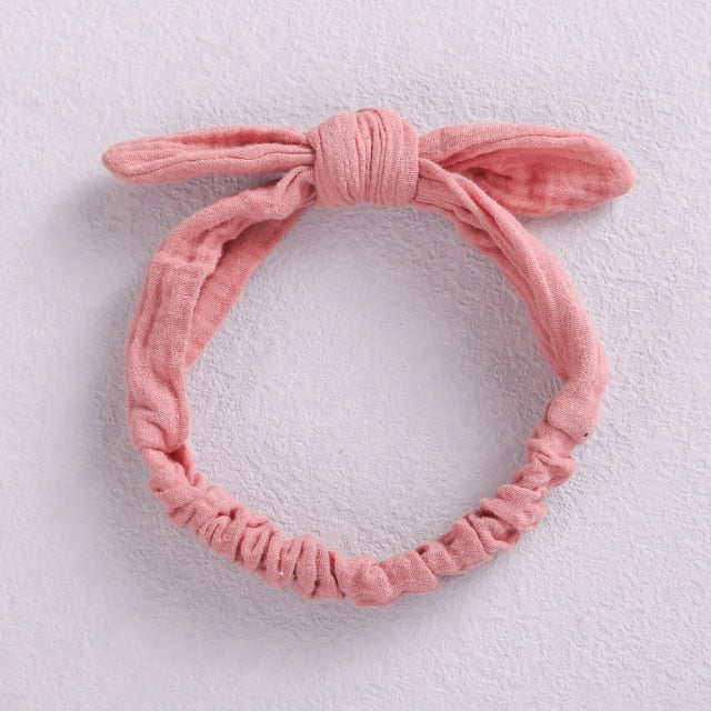 Bow Knot Cotton Headband