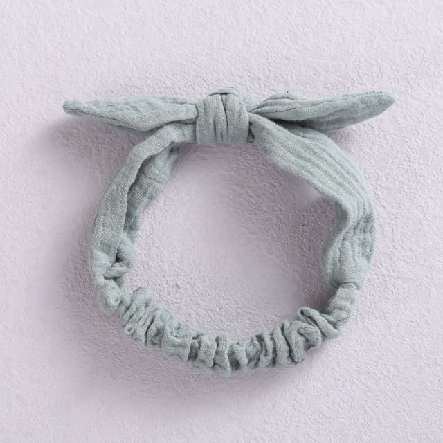 Bow Knot Cotton Headband