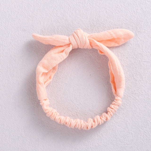 Bow Knot Cotton Headband