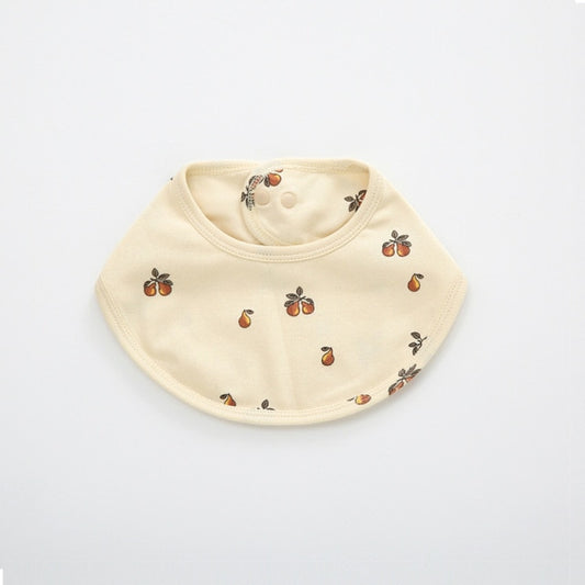 Cloth Baby Bib - Pears